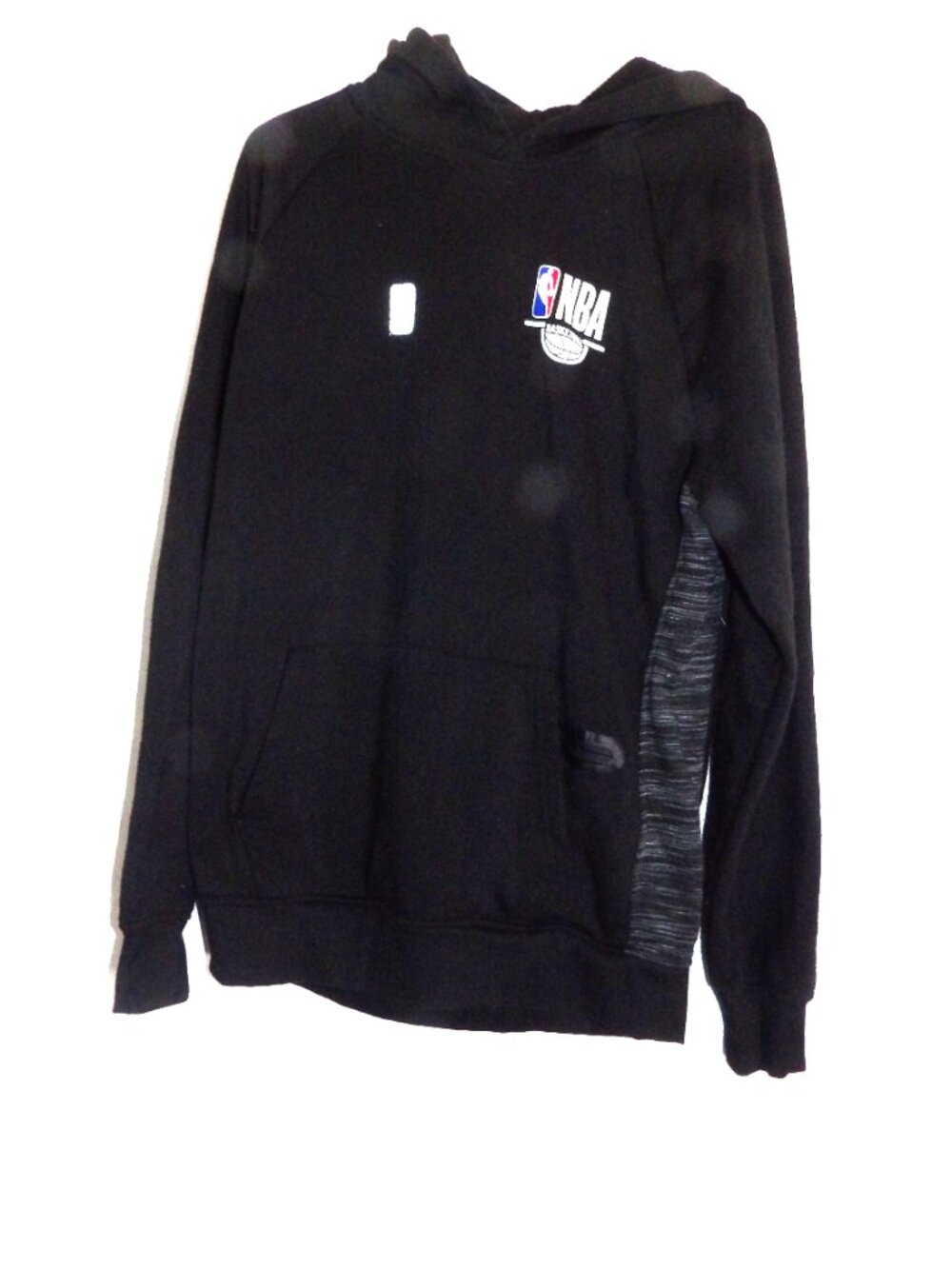 NBA Black Hooded Sweatshirt Size Medium